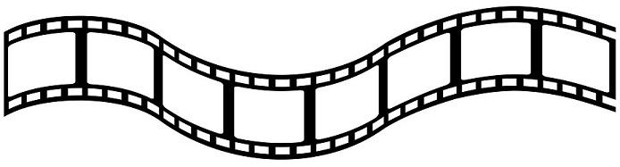 A graphic of a filmstrip.