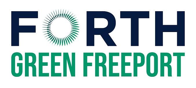 The logo of the Forth Green Freeport project.