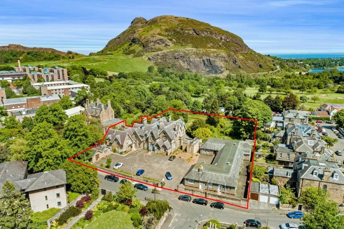 A news article about a site at Marchhall Crescent in Edinburgh being brought to market.