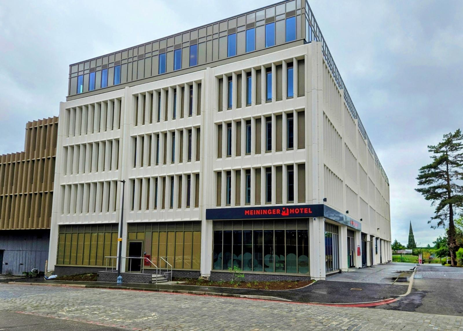 A concept image of a new Meininger hotel in Edinburgh city centre.
